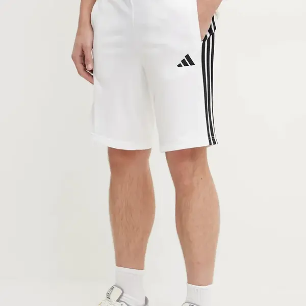 Kraťasy adidas pánské, bílá barva, JN6488