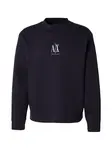 ARMANI EXCHANGE Mikina  námornícka modrá / biela