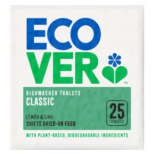 ECOVER Classic Tablety do umývačky 25 ks