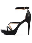 Celena Sandále 'Courtney'  čierna