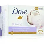 Dove Relaxing Coconut krémová tableta na mytí Coconut milk & Jasmine petals 90 g