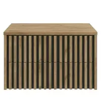 Kúpeľňová skrinka s krycou doskou SAT Delano 100x56x45 cm dub mat DELANO100ZDCDE