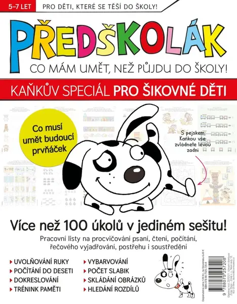 Předškolák speciál – Kaňkův speciál pro šikovné děti