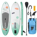 Paddleboard s příslušenstvím inSPORTline Wavelet 9'6" zelená