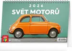 Stolní kalendář Svět motorů 2026
