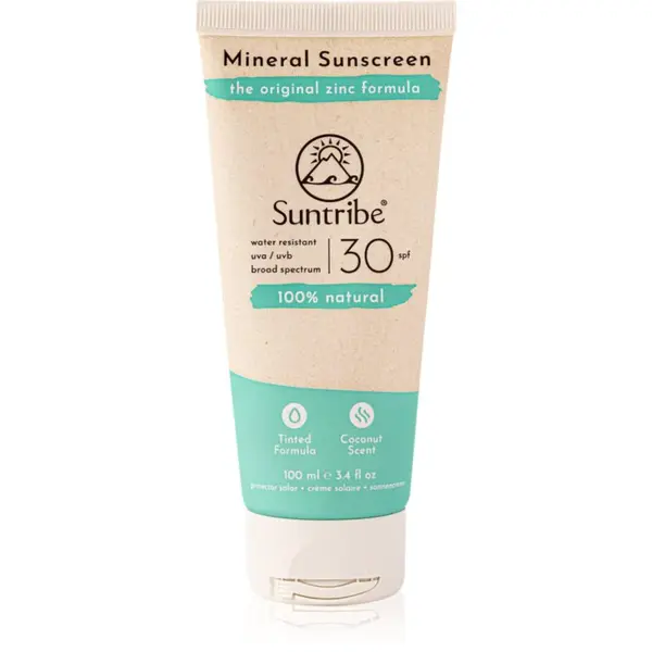 Suntribe Mineral Sunscreen opaľovací krém s minerálmi SPF 30 100 ml