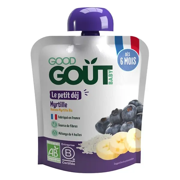 GOOD GOUT Čučoriedkové raňajky 6m + BIO 70 g