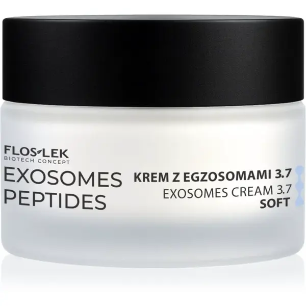 FlosLek Laboratorium Exosomes Peptides Face Cream Wrinkle-Reducing denný krém proti vráskam Soft 3.7 50 ml