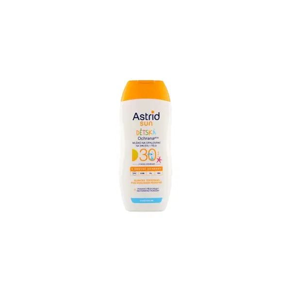 ASTRID Sun Dětské mléko na opalování OF30 200 ml