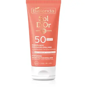 Bielenda Sol D’or opaľovacia emulzia SPF 50 150 ml