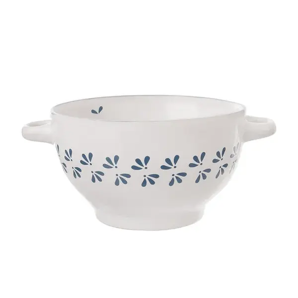 Keramická polévková miska MODROTISK 0,75 l