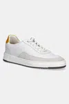 Kožené sneakers boty Filling Pieces Mondo Squash Tag bílá barva, 46725651924