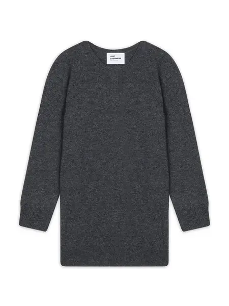 JUST CASHMERE Sveter 'JANICE'  tmavosivá