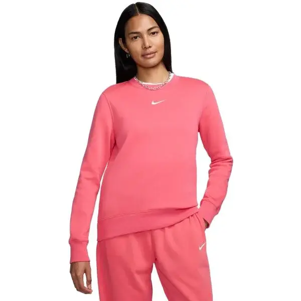 Nike SPORTSWEAR PHOENIX FLEECE Dámska mikina, ružová, veľkosť