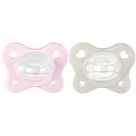 CHICCO Dudlíky PhysioForma® Dual Soft růžové 2-6m, 2 ks