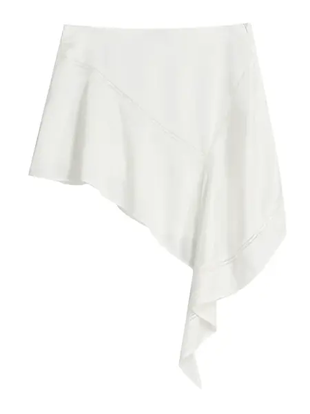 Bershka Sukňa  biela