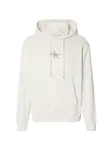 Calvin Klein Jeans Mikina  svetlohnedá / prírodná biela