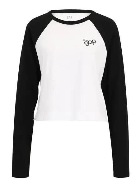 Gap Tall Tričko  čierna / biela