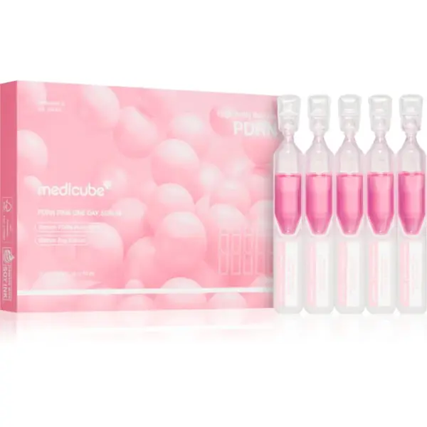 medicube PDRN Pink One Day Serum obnovujúce pleťové sérum pre rozjasnenie a hydratáciu 10x1.5 ml