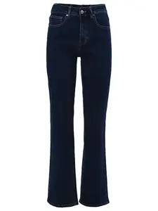 Influencer Džínsy  modrá denim