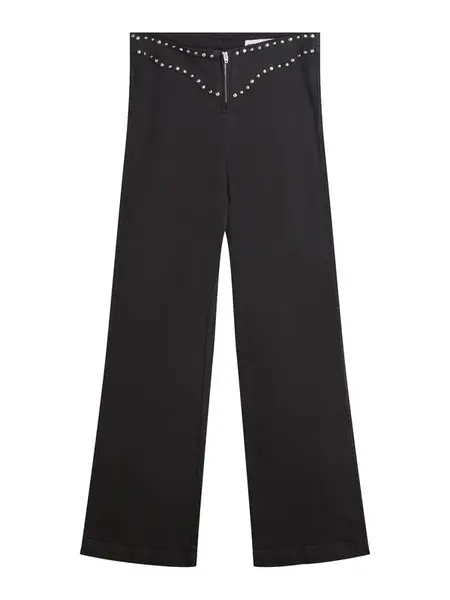 Bershka Nohavice  čierna