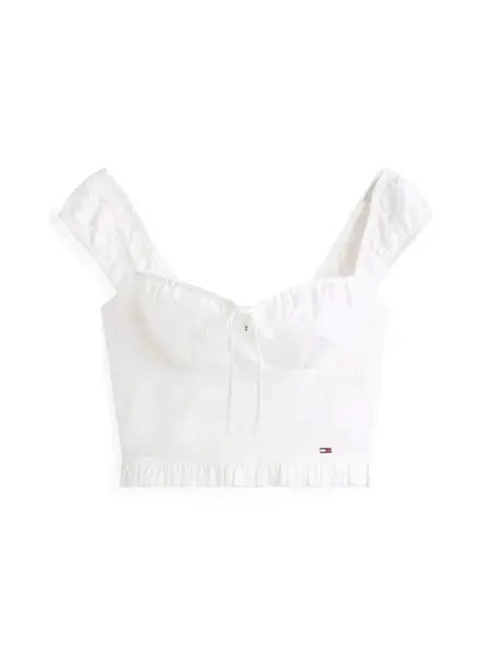 Tommy Jeans Blúzka  biela