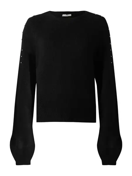 JDY Sveter 'JDYPEARL'  čierna