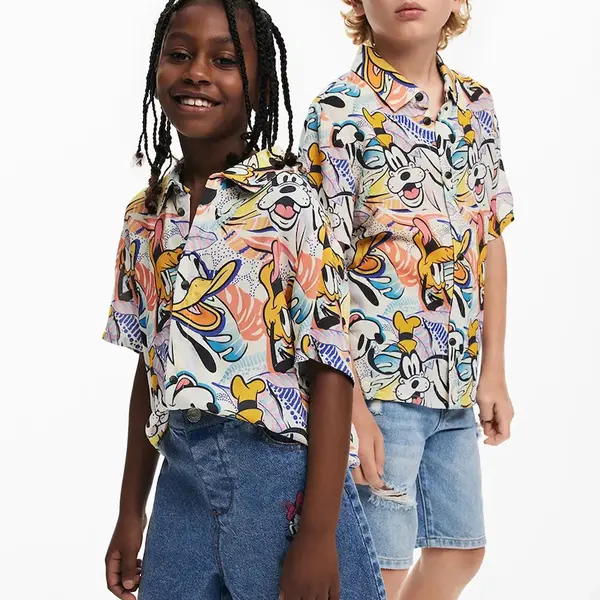 Dětská košile Desigual žlutá barva, 25SBCW02