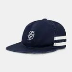 Bavlněná baseballová čepice Drôle de Monsieur La Casquette D Miroir tmavomodrá barva, s aplikací, G-CP169-CO138-DNY