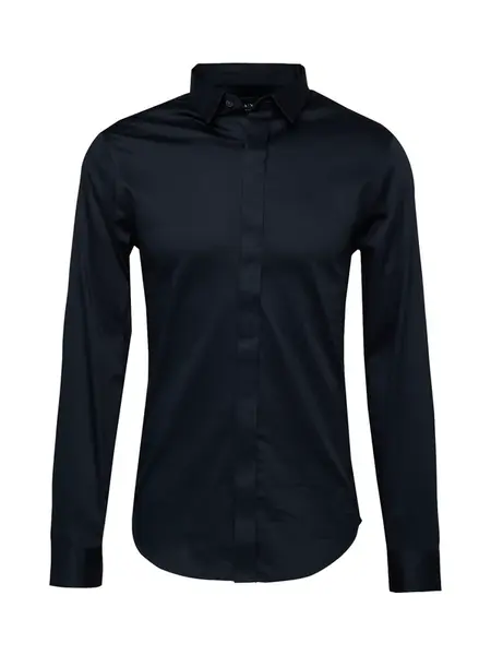 ARMANI EXCHANGE Košeľa '8NZCBD ZN10Z'  námornícka modrá