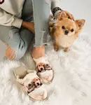 Dámské pantofle Natural Style NS-109 Béžové