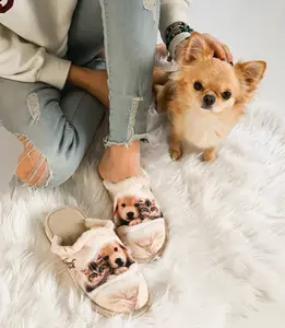 Dámské pantofle Natural Style NS-109 Béžové