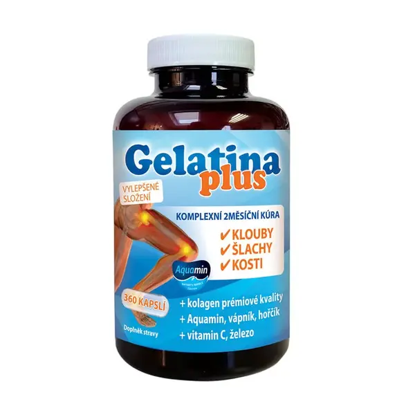 Gelatina plus 360 kapslí