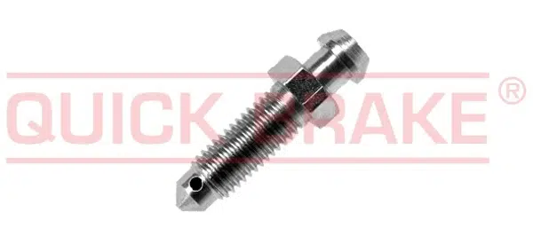 QUICK BRAKE Odvzdušňovací šroub 1/4" x 28 UNF, na brzdové vedení