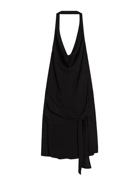 Bershka Letné šaty  čierna