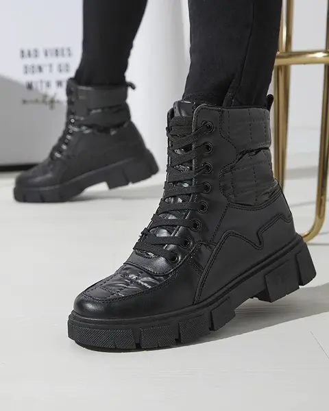 Resti Black women's non-heated Qertera bagger boots