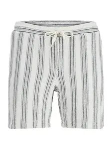Jack & Jones Plus Nohavice 'JPSTJaiden'  čierna / biela