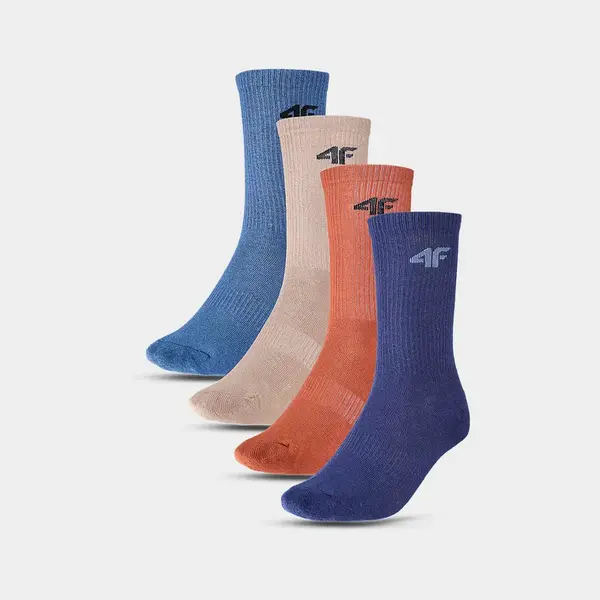 Chlapecké ponožky casual 4F 4-pack