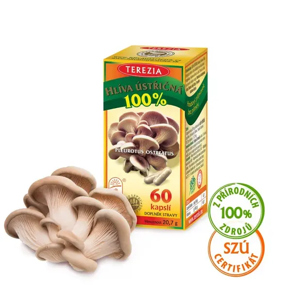 Terezia Hlíva ústřičná 60 kapslí