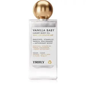 Truly Vanilla Baby zpevňující tělový olej 90 ml