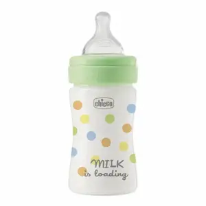 CHICCO Láhev kojenecká Perfect Easy 150 ml slow silikon neutrální 0m+