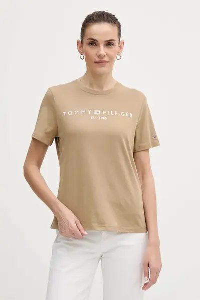 Tommy Hilfiger tričko dámske bavlnené