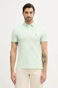 Tommy Hilfiger polo tričko bavlnené s elastanom