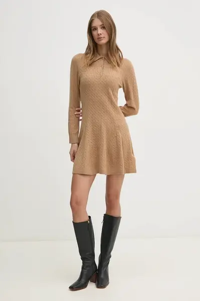 Vlněné šaty Tommy Hilfiger