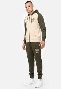 Pánská tepláková souprava Lonsdale 117292-Olive/Beige