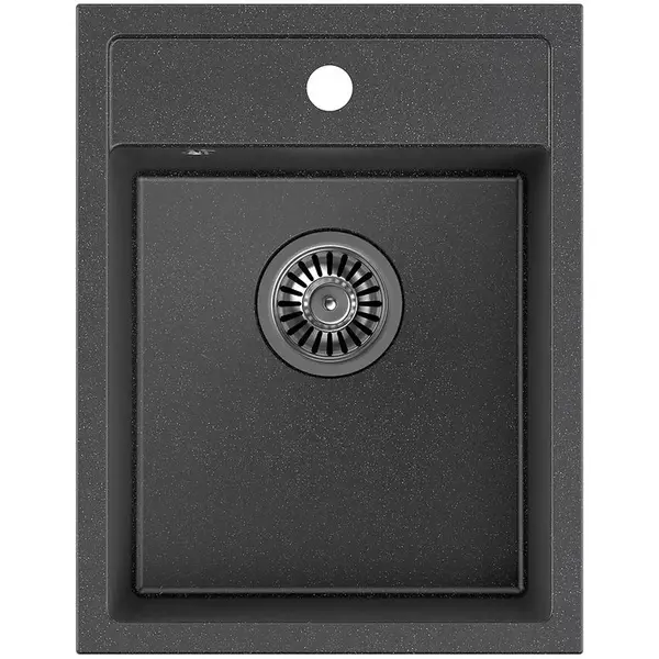 Dřez Forte 90 černá 390x500x200