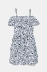 Dětské bavlněné šaty Guess