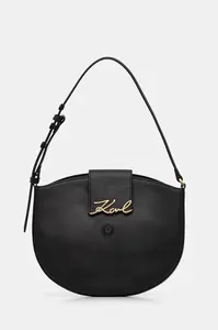 Kožená kabelka Karl Lagerfeld K/SIGNATURE