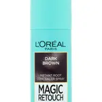 Sprej pro zakrytí odrostů Loréal Paris Magic Retouch - 75 ml, tmavě hnědá - L’Oréal Paris + dárek zdarma