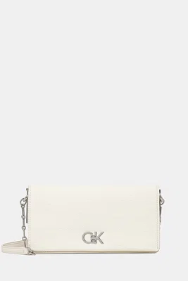 Kabelka Calvin Klein béžová barva, K60K613180
